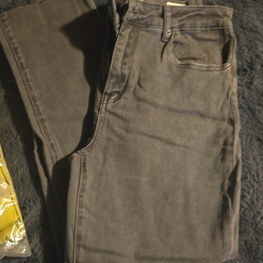 Zenana Dark Gray Denim Jeans